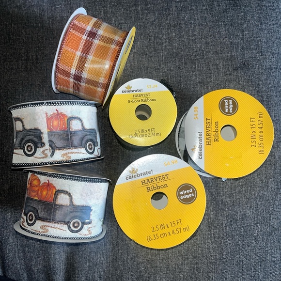 Fall Harvest Ribbon Bundle #1 - Picture 2 of 2